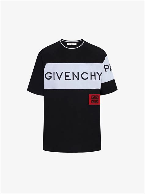 givenchy 4g webbing t-shirt blue|Givenchy 4G Shirt .